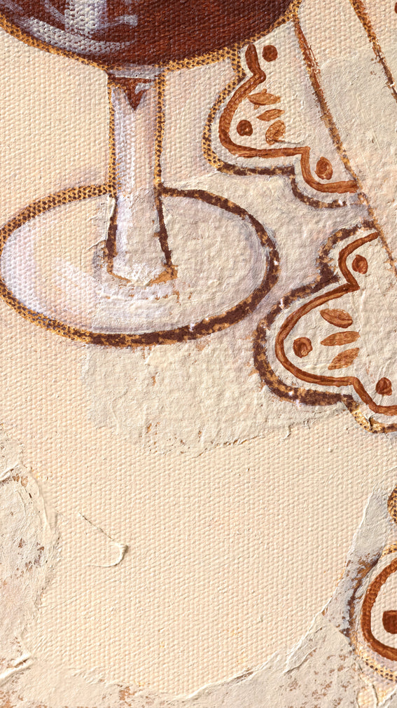 Pasta at Nonna's- ORIGINAL PAINTING by Marissa Lico