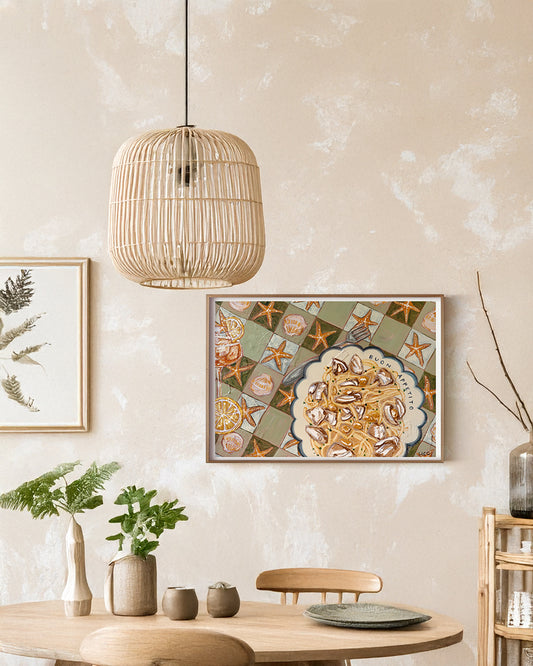 Pasta by the Sea- ART PRINT by Marissa Lico