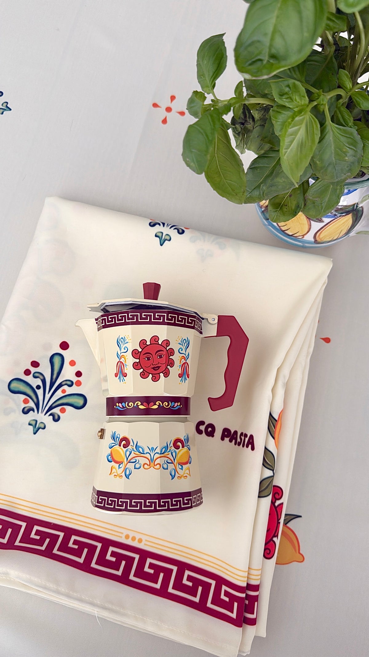Sicilian Sunset 6-cup Moka Pot