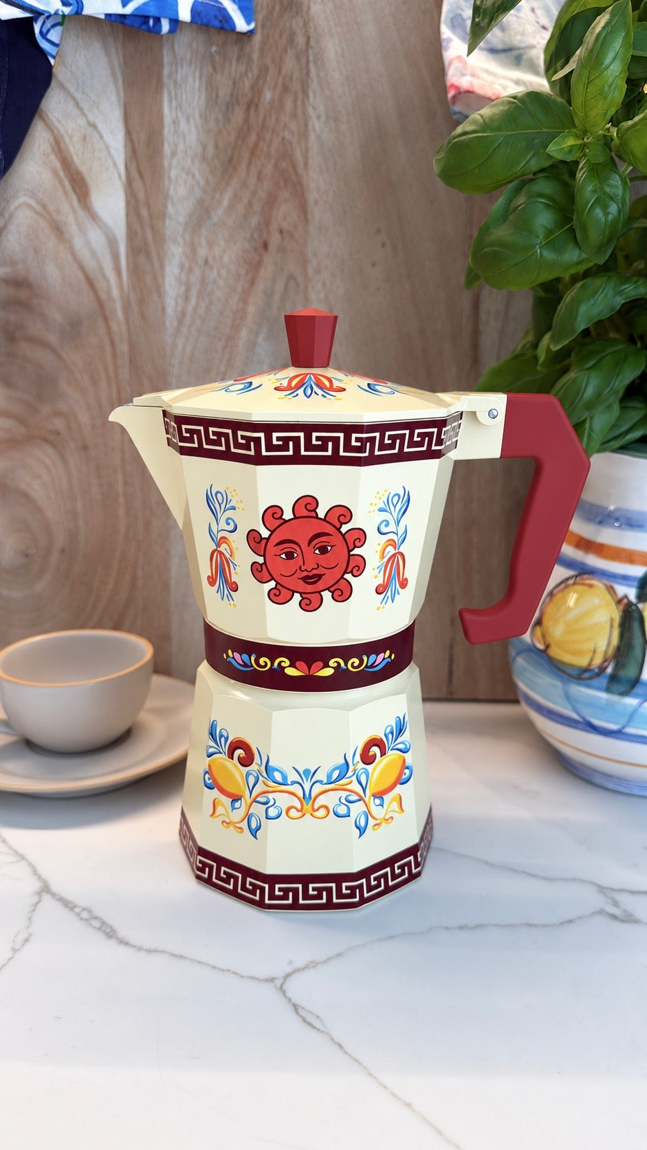 Sicilian Sunset 6-cup Moka Pot