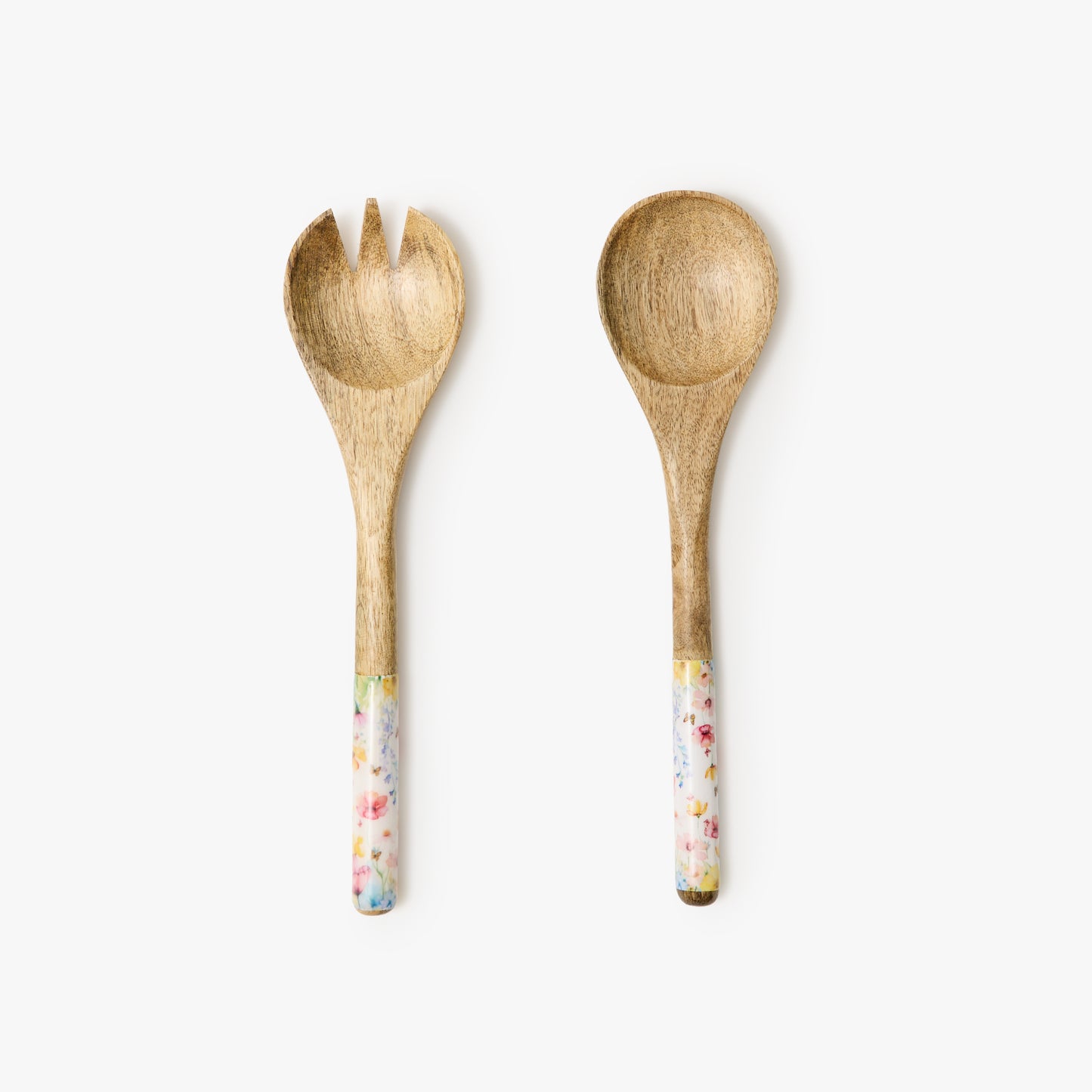 Poppy Salad Bowl with Servers