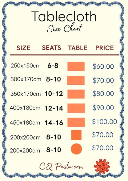 CQ Mediterranean Tablecloth