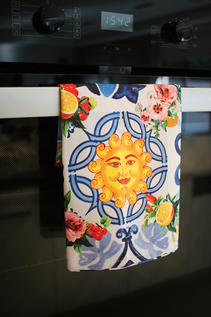 Mediterranean Tea Towel