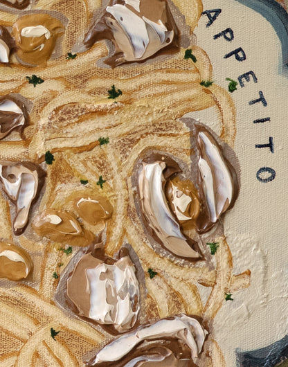 Pasta by the Sea- ORIGINAL PAINTING by Marissa Lico