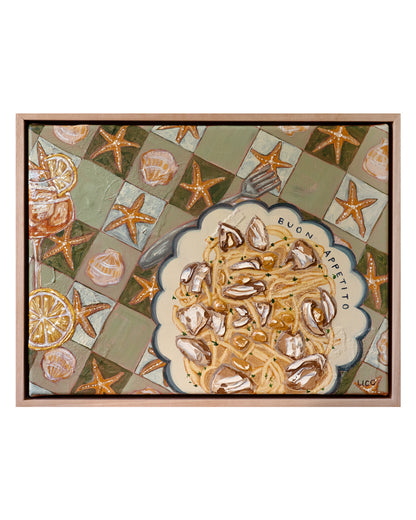 Pasta by the Sea- ORIGINAL PAINTING by Marissa Lico